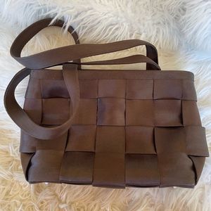 Harvey's Original Seatbelt Taupe Bag  